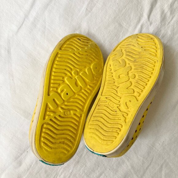 🪴5/$30 C8 Native Shoes Jefferson Yellow Water Shoes Summer - Picture 5 of 5